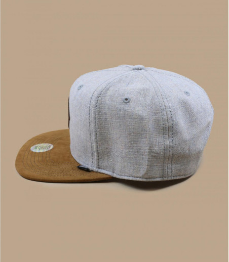 Snapback grau Wildleder Djinns Snapback grau Wildleder Djinns